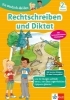 Buchcover und Innenansicht für das Buch: Die Deutsch-Helden Rechtschreiben und Diktat 2. Klasse