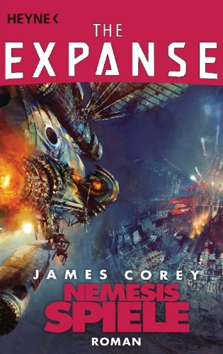 Buchcover und Innenansicht für das Buch: Nemesis Games - The Expanse Series Book 5