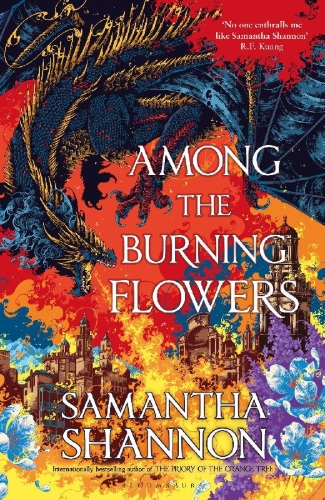 Buchcover und Innenansicht für das Buch: Among the Burning Flowers