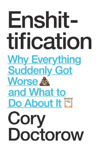 Buchcover und Innenansicht für das Buch: Enshittification