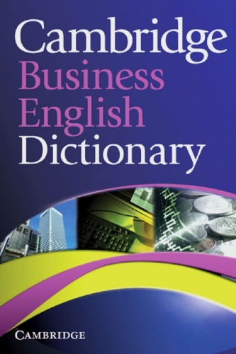 Buchcover und Innenansicht für das Buch: Cambridge Business English Dictionary