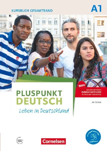 Buchcover und Innenansicht für das Buch: Pluspunkt Deutsch A1: Gesamtband - Allgemeine Ausgabe - Kursbuch mit interaktiven Übungen auf scook.de