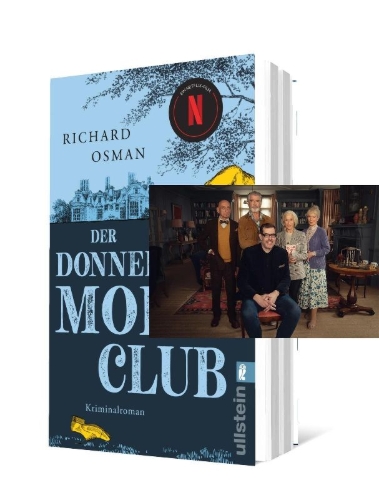 Buchcover und Innenansicht für das Buch: The Thursday Murder Club