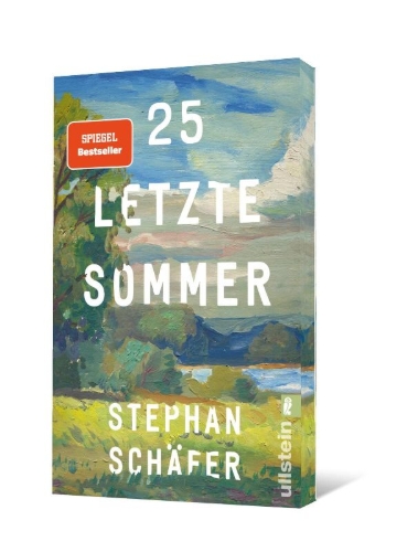 Buchcover und Innenansicht für das Buch: 25 letzte Sommer