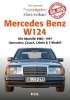 Buchcover und Innenansicht für das Buch: Mercedes-Benz W 124