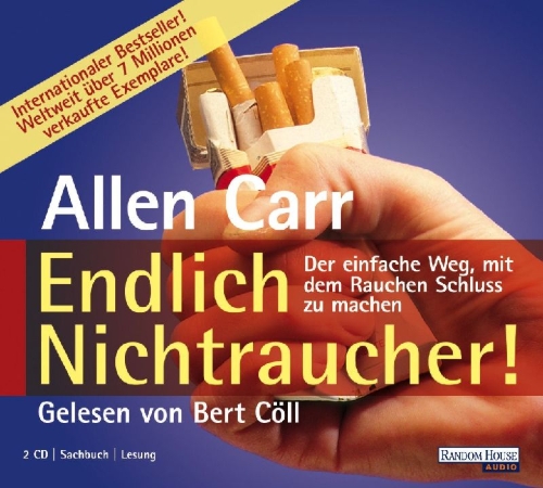 Buchcover und Innenansicht für das Buch: Endlich Nichtraucher