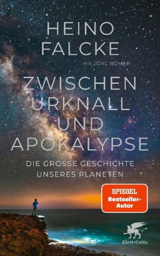 Buchcover und Innenansicht für das Buch: Zwischen Urknall und Apokalypse
