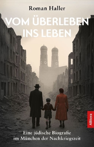 Buchcover und Innenansicht für das Buch: Vom Überleben ins Leben