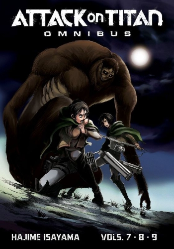 Buchcover und Innenansicht für das Buch: Attack on Titan Omnibus 3 (Vol. 7-9)