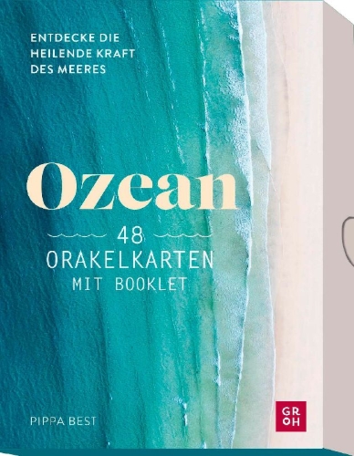 Buchcover und Innenansicht für das Buch: Sea Soul Journeys Oracle Cards
