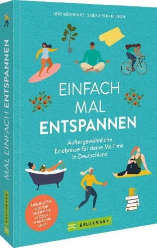 Buchcover und Innenansicht für das Buch: Einfach mal entspannen