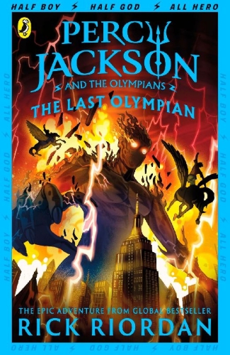 Buchcover und Innenansicht für das Buch: Percy Jackson and the Last Olympian