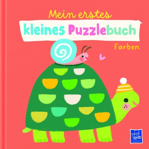 Buchcover und Innenansicht für das Buch: Mein erstes kleines Puzzlebuch - Farben