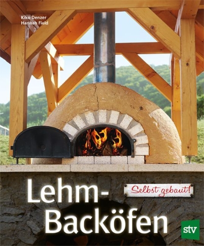 Buchcover und Innenansicht für das Buch: Lehm-Backöfen selbst gebaut