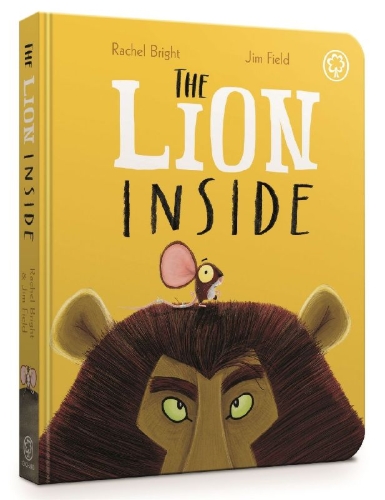 Buchcover und Innenansicht für das Buch: The Lion Inside Board Book