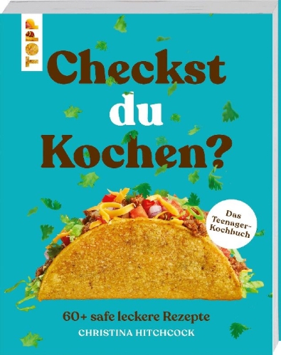 Buchcover und Innenansicht für das Buch: The Super Easy Teen Cookbook