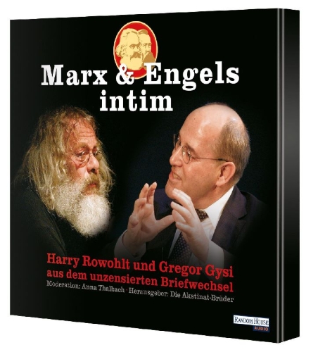 Buchcover und Innenansicht für das Buch: Marx & Engels intim