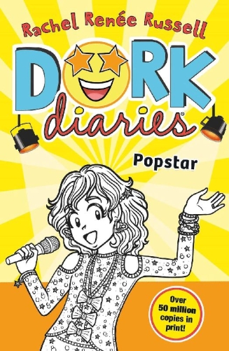 Buchcover und Innenansicht für das Buch: Dork Diaries 03: Pop Star