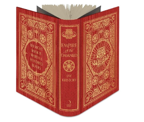 Buchcover und Innenansicht für das Buch: Empire of the Damned. lllustrated Special Edition