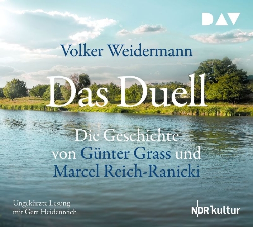 Buchcover und Innenansicht für das Buch: Weidermann, V: Duell. Die Geschichte von Günter Grass und Ma