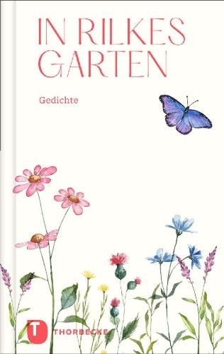 Buchcover und Innenansicht für das Buch: In Rilkes Garten