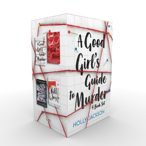 Buchcover und Innenansicht für das Buch: HOLLY JACKSON COLLECTION: 4 Book Box-Set