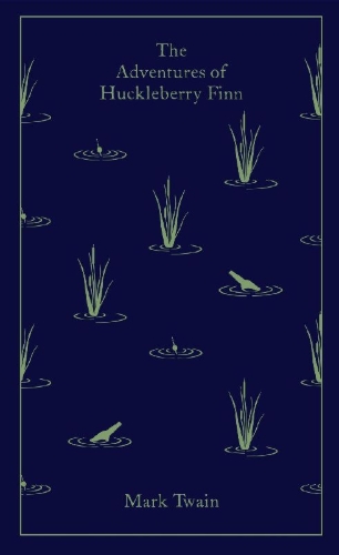 Buchcover und Innenansicht für das Buch: The Adventures of Huckleberry Finn