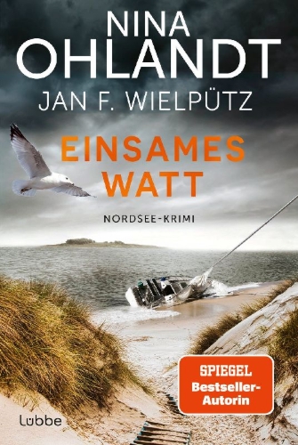 Buchcover und Innenansicht für das Buch: Einsames Watt