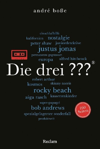Buchcover und Innenansicht für das Buch: Die drei ???. 100 Seiten