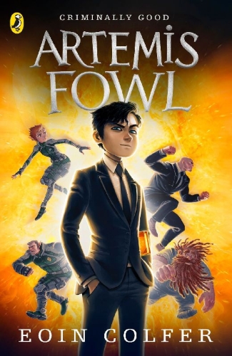 Buchcover und Innenansicht für das Buch: Artemis Fowl