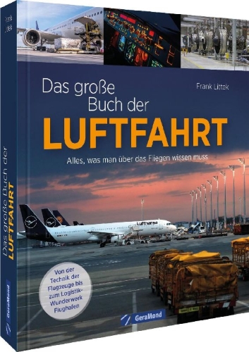 Buchcover und Innenansicht für das Buch: Das große Buch der Luftfahrt