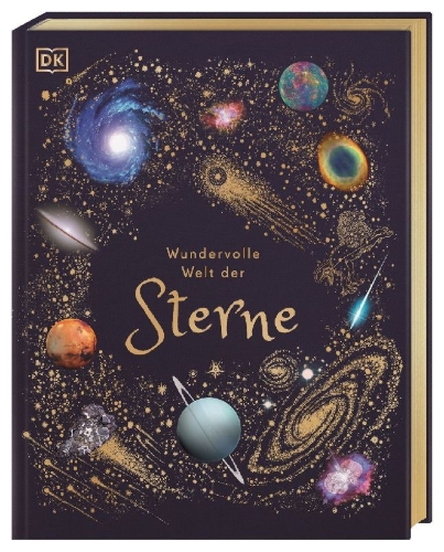 Buchcover und Innenansicht für das Buch: Wundervolle Welt der Sterne