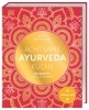 Buchcover und Innenansicht für das Buch: Achtsame Ayurveda-Küche