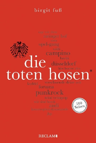 Buchcover und Innenansicht für das Buch: Die Toten Hosen. 100 Seiten
