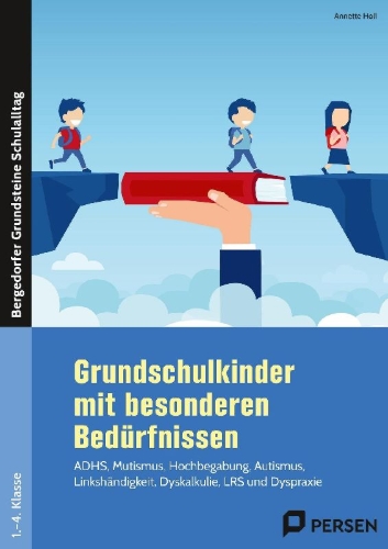 Buchcover und Innenansicht für das Buch: Grundschulkinder mit besonderen Bedürfnissen