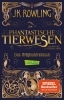 Buchcover und Innenansicht für das Buch: Fantastic Beasts and Where to Find Them: The Original Screenplay