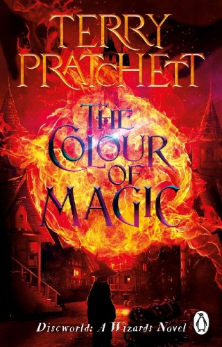 Buchcover und Innenansicht für das Buch: The Colour of Magic