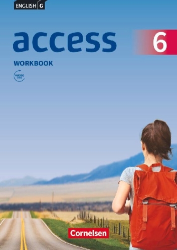Buchcover und Innenansicht für das Buch: English G Access Band 6: 10. Schuljahr - Allgemeine Ausgabe - Workbook mit Audios online
