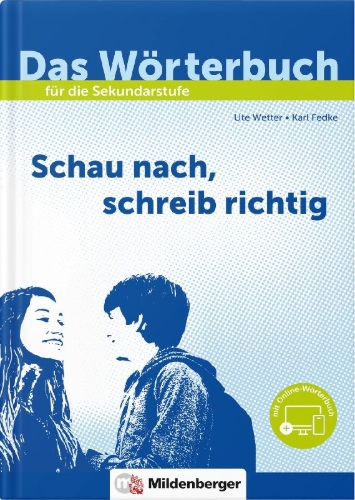 Buchcover und Innenansicht für das Buch: Das Wörterbuch für die Sekundarstufe - Neubearbeitung