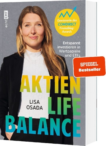 Buchcover und Innenansicht für das Buch: Aktien-Life-Balance