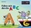 Buchcover und Innenansicht für das Buch: Fahre mit durchs Abc