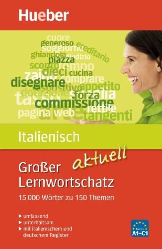 Buchcover und Innenansicht für das Buch: Großer Lernwortschatz Italienisch aktuell