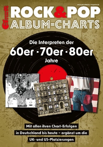 Buchcover und Innenansicht für das Buch: Rock & Pop Album-Charts