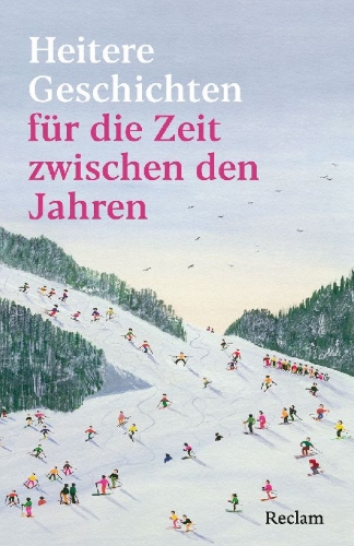 Buchcover und Innenansicht für das Buch: Heitere Geschichten für die Zeit zwischen den Jahren