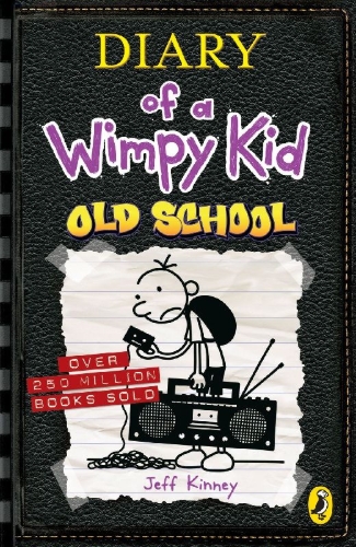 Buchcover und Innenansicht für das Buch: Diary of a Wimpy Kid 10. Old School