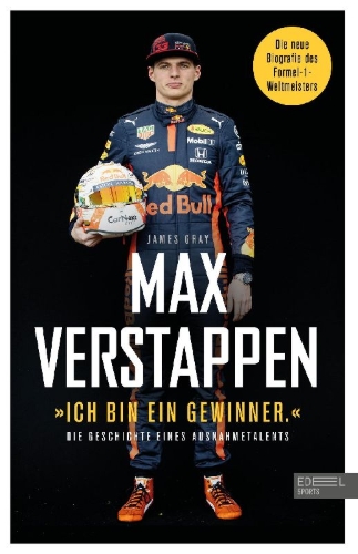 Buchcover und Innenansicht für das Buch:  Max Verstappen: "Ich bin ein Gewinner."