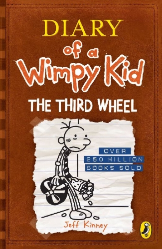 Buchcover und Innenansicht für das Buch: Diary of a Wimpy Kid 07. The Third Wheel