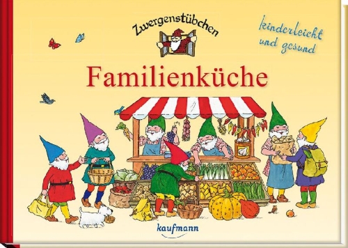 Buchcover und Innenansicht für das Buch: Zwergenstübchen Familienküche