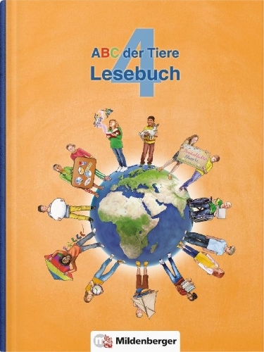 Buchcover und Innenansicht für das Buch: ABC der Tiere 4 - Lesebuch · Neubearbeitung