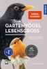 Buchcover und Innenansicht für das Buch: Gartenvögel lebensgroß